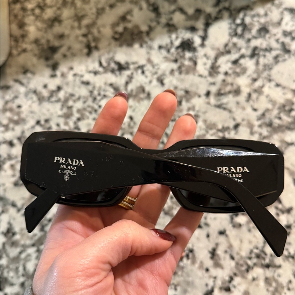 Prada Sleek Black Sunglasses - Picture 8 of 9
